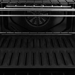 ZLINE Autograph Edition 30 In. Professional True Convection Double Wall Oven With Air Fry And Self Clean In Satin Stainless Steel With Champagne Bronze Handles (WADSZ-30-CB)(Zline Autograph Edition 30 Double Wall Oven Satin Stainless Steel Champagne Bronze Wadsz 30 Cb) -Zline Oven Shop zline autograph edition satin stainless steel wall oven WADSZ 30 CB detail racks 2