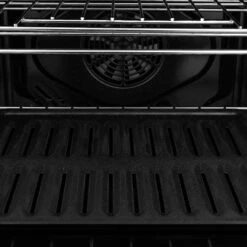 ZLINE Autograph Edition 30 In. Professional True Convection Double Wall Oven With Air Fry And Self Clean In Stainless Steel With Matte Black Handles (WADZ-30-MB)(Zline Autograph Edition 30 Double Wall Oven Stainless Steel Matte Black Wadz 30 Mb) -Zline Oven Shop zline autograph edition stainless steel wall oven WADZ 30 MB detail racks 2