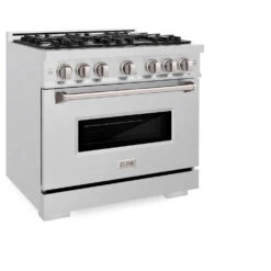 ZLINE 36 In. 5.2 Cu. Ft. Classic Dual Fuel Range With 6 Burner Gas Cooktop And Electric Convection Oven In Satin Stainless Steel (CDRS-36)(Zline 36 Classic Dual Fuel Range Satin Stainless Steel Cdrs 36) 19 ZLINE 36 In. 5.2 Cu. Ft. Classic Dual Fuel Range With 6 Burner Gas Cooktop And Electric Convection Oven In Satin Stainless Steel (CDRS-36)(Zline 36 Classic Dual Fuel Range Satin Stainless Steel Cdrs 36) -Zline Oven Shop zline classic satin stainless steel dual fuel range CDRS 36 main