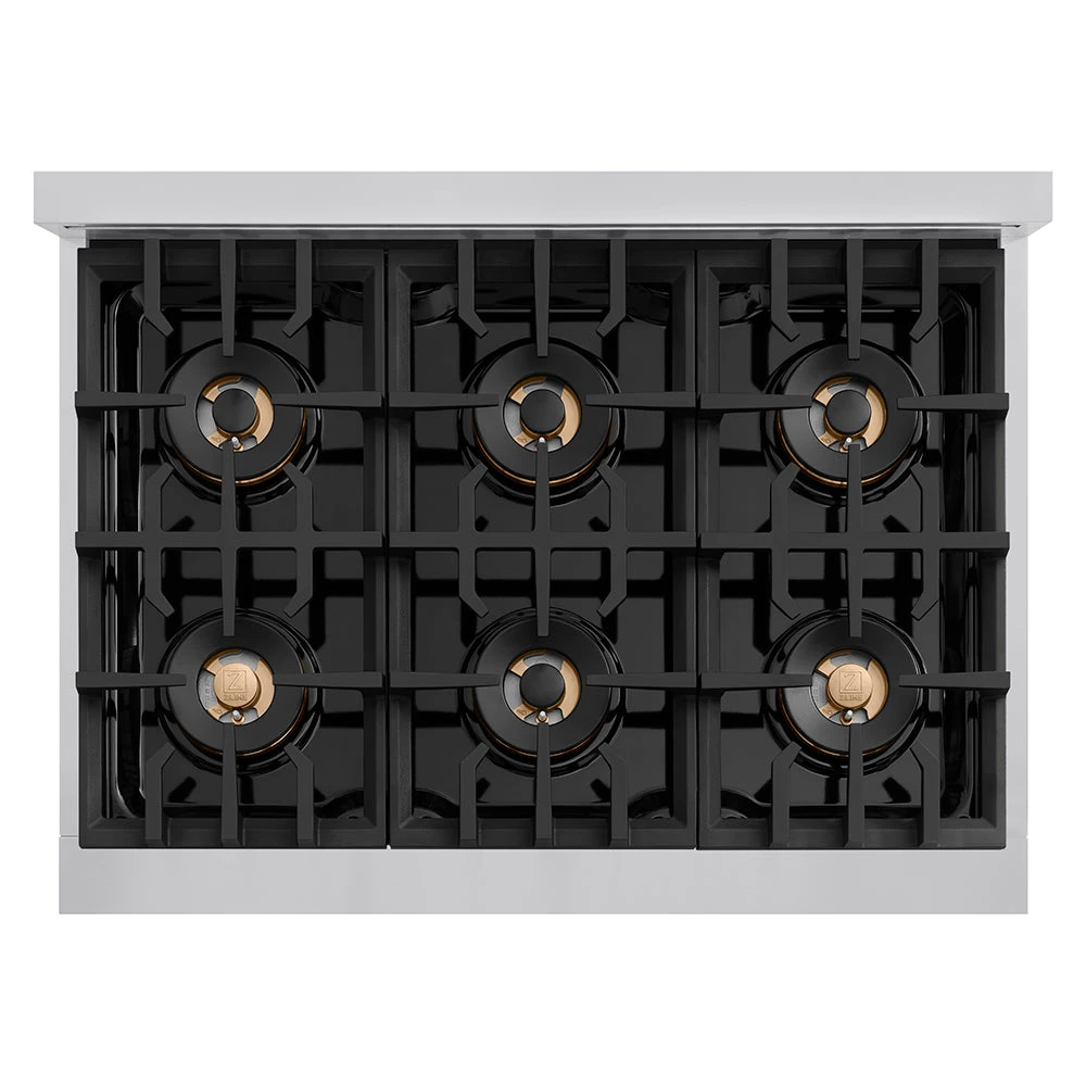 ZLINE 36 In. Classic Gas Rangetop With 6 Burner DuoPro™ Cooktop In Stainless Steel (PCRT36)(Zline 36 Classic Gas Rangetop Duopro Stainless Steel Pcrt36) 2 ZLINE 36 In. Classic Gas Rangetop With 6 Burner DuoPro™ Cooktop In Stainless Steel (PCRT36)(Zline 36 Classic Gas Rangetop Duopro Stainless Steel Pcrt36) - Image 2