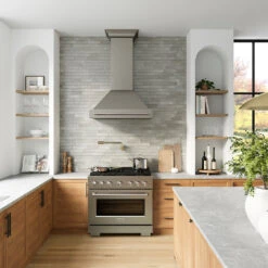 ZLINE 36 In. 5.2 Cu. Ft. Paramount Dual Fuel Range With 6 Burner DuoPro™ Cooktop And Electric Convection Oven In Stainless Steel (PSDR36)(Zline 36 Paramount Dual Fuel Range Duopro Stainless Steel Psdr36) 22 ZLINE 36 In. 5.2 Cu. Ft. Paramount Dual Fuel Range With 6 Burner DuoPro™ Cooktop And Electric Convection Oven In Stainless Steel (PSDR36)(Zline 36 Paramount Dual Fuel Range Duopro Stainless Steel Psdr36) -Zline Oven Shop zline lifestyle PSDR 36 GEM FPF CB 8654STX 36 CWSETTL ST 10 wood gray kitchen front