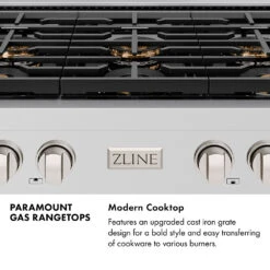 ZLINE 36 In. Paramount Gas Rangetop With 6 Burner DuoPro™ Cooktop In Stainless Steel (PSRT36)(Zline 36 Paramount Gas Rangetop Duopro Stainless Steel Psrt36) -Zline Oven Shop zline paramount 36 inch gas rangetop duopro cooktop infographic cooktop df7e3f9a 93be 4b99 a9f7 4ae4f79dcc11