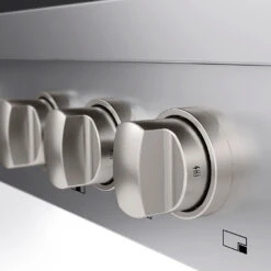 ZLINE 36 In. Paramount Gas Rangetop With 6 Burner DuoPro™ Cooktop In Stainless Steel (PSRT36)(Zline 36 Paramount Gas Rangetop Duopro Stainless Steel Psrt36) -Zline Oven Shop zline paramount stainless steel range top SRT36 knob detail 1c1869fa 3942 485b 90ec 27f35169cdda