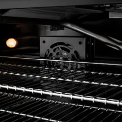 ZLINE 36 In. 5.2 Cu. Ft. Paramount Gas Range With 6 Burner DuoPro™ Cooktop And Convection Gas Oven In Black Stainless Steel (PSGRB-36)(Zline 36 Paramount Gas Range Duopro Black Stainless Steel Psgrb 36) 30 ZLINE 36 In. 5.2 Cu. Ft. Paramount Gas Range With 6 Burner DuoPro™ Cooktop And Convection Gas Oven In Black Stainless Steel (PSGRB-36)(Zline 36 Paramount Gas Range Duopro Black Stainless Steel Psgrb 36) -Zline Oven Shop zline professional black stainless steel gas range duopro cooktop PSGRB 36 fan detail