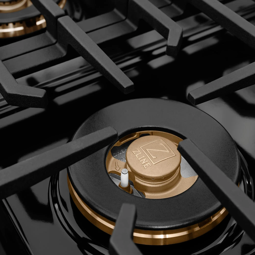 ZLINE 36 In. Paramount Gas Rangetop With 6 Burner DuoPro™ Cooktop In Black Stainless Steel (PSRTB-36)(Zline 36 Paramount Gas Rangetop Duopro Black Stainless Steel Psrtb 36) 3 ZLINE 36 In. Paramount Gas Rangetop With 6 Burner DuoPro™ Cooktop In Black Stainless Steel (PSRTB-36)(Zline 36 Paramount Gas Rangetop Duopro Black Stainless Steel Psrtb 36) - Image 3
