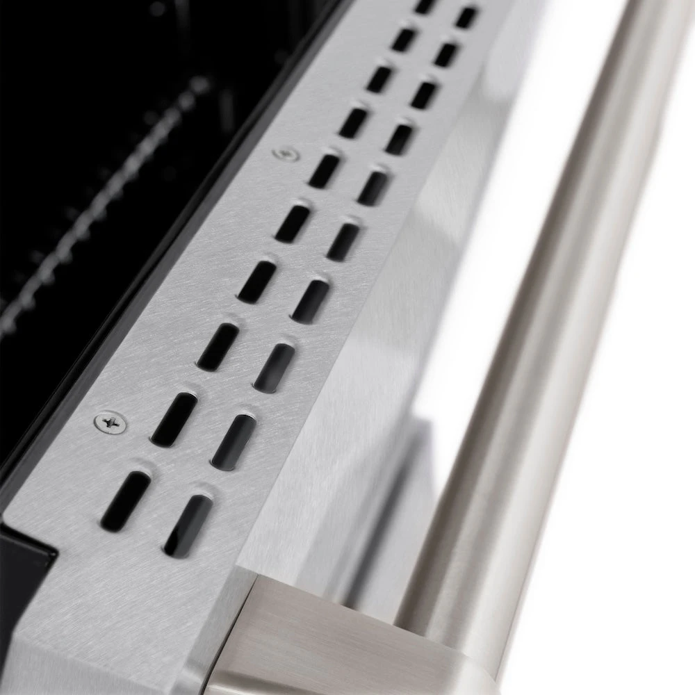 ZLINE 36 In. 5.2 Cu. Ft. Paramount Dual Fuel Range With 6 Burner Gas Cooktop And Electric Convection Oven In Satin Stainless Steel (SDRS-36)(Zline 36 Paramount Dual Fuel Range Satin Stainless Steel Sdrs 36) 10 ZLINE 36 In. 5.2 Cu. Ft. Paramount Dual Fuel Range With 6 Burner Gas Cooktop And Electric Convection Oven In Satin Stainless Steel (SDRS-36)(Zline 36 Paramount Dual Fuel Range Satin Stainless Steel Sdrs 36) - Image 10