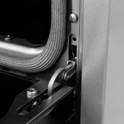 ZLINE 36 In. 5.2 Cu. Ft. Paramount Gas Range With Convection Gas Oven In Satin Stainless Steel With 6 Brass Burners (SGRS-BR-36)(Zline 36 Paramount Gas Range Satin Stainless Steel Brass Burners Sgrs Br 36) 31 ZLINE 36 In. 5.2 Cu. Ft. Paramount Gas Range With Convection Gas Oven In Satin Stainless Steel With 6 Brass Burners (SGRS-BR-36)(Zline 36 Paramount Gas Range Satin Stainless Steel Brass Burners Sgrs Br 36) -Zline Oven Shop zline professional satin stainless steel gas range SGRS BR 36 hinge detail2