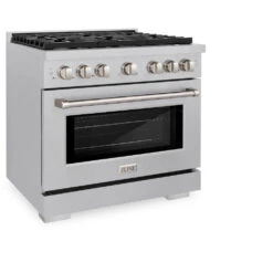 ZLINE 36 In. 5.2 Cu. Ft. Paramount Gas Range With Convection Gas Oven In Satin Stainless Steel With 6 Brass Burners (SGRS-BR-36)(Zline 36 Paramount Gas Range Satin Stainless Steel Brass Burners Sgrs Br 36) 25 ZLINE 36 In. 5.2 Cu. Ft. Paramount Gas Range With Convection Gas Oven In Satin Stainless Steel With 6 Brass Burners (SGRS-BR-36)(Zline 36 Paramount Gas Range Satin Stainless Steel Brass Burners Sgrs Br 36) -Zline Oven Shop zline professional satin stainless steel gas range SGRS BR 36 main