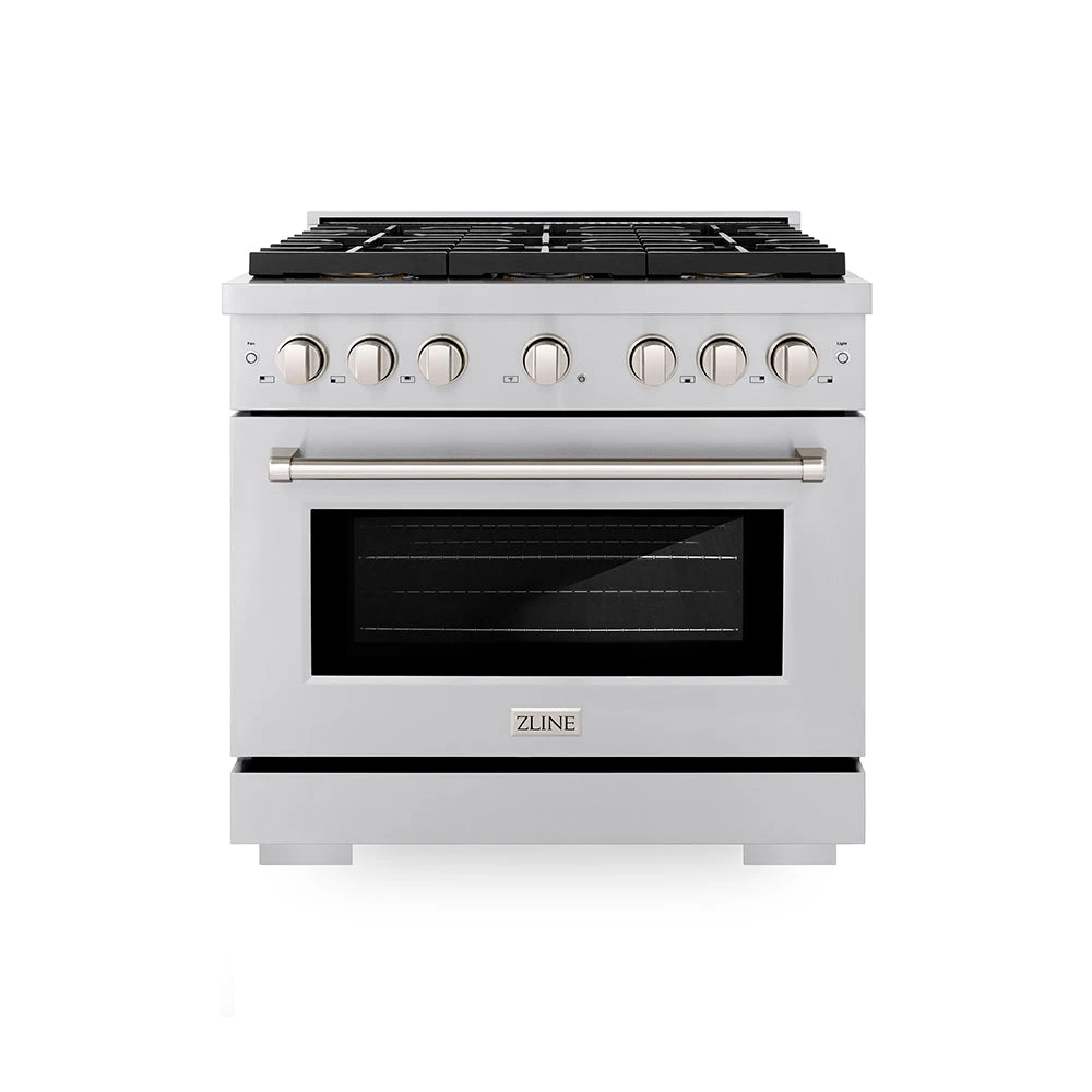 ZLINE 36 In. 5.2 Cu. Ft. Paramount Dual Fuel Range With 6 Burner DuoPro™ Cooktop And Electric Convection Oven In Stainless Steel (PSDR36)(Zline 36 Paramount Dual Fuel Range Duopro Stainless Steel Psdr36) 1 ZLINE 36 In. 5.2 Cu. Ft. Paramount Dual Fuel Range With 6 Burner DuoPro™ Cooktop And Electric Convection Oven In Stainless Steel (PSDR36)(Zline 36 Paramount Dual Fuel Range Duopro Stainless Steel Psdr36)