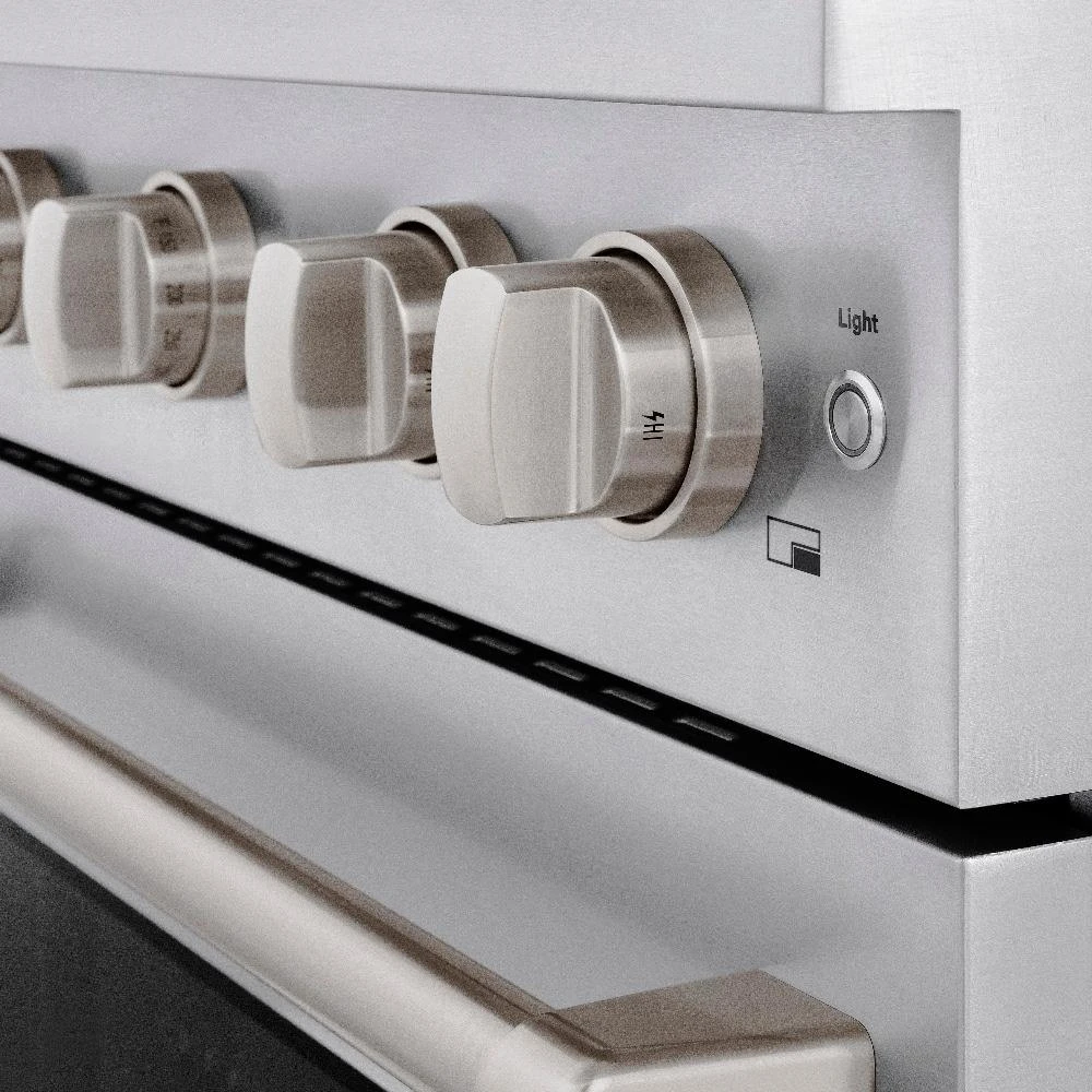 ZLINE 30 In. 4.2 Cu. Ft. Paramount Dual Fuel Range With 4 Burner Gas Cooktop And Electric Convection Oven In Stainless Steel (SDR30)(Zline 30 Paramount Dual Fuel Range Stainless Steel Sdr30) 11 ZLINE 30 In. 4.2 Cu. Ft. Paramount Dual Fuel Range With 4 Burner Gas Cooktop And Electric Convection Oven In Stainless Steel (SDR30)(Zline 30 Paramount Dual Fuel Range Stainless Steel Sdr30) - Image 11