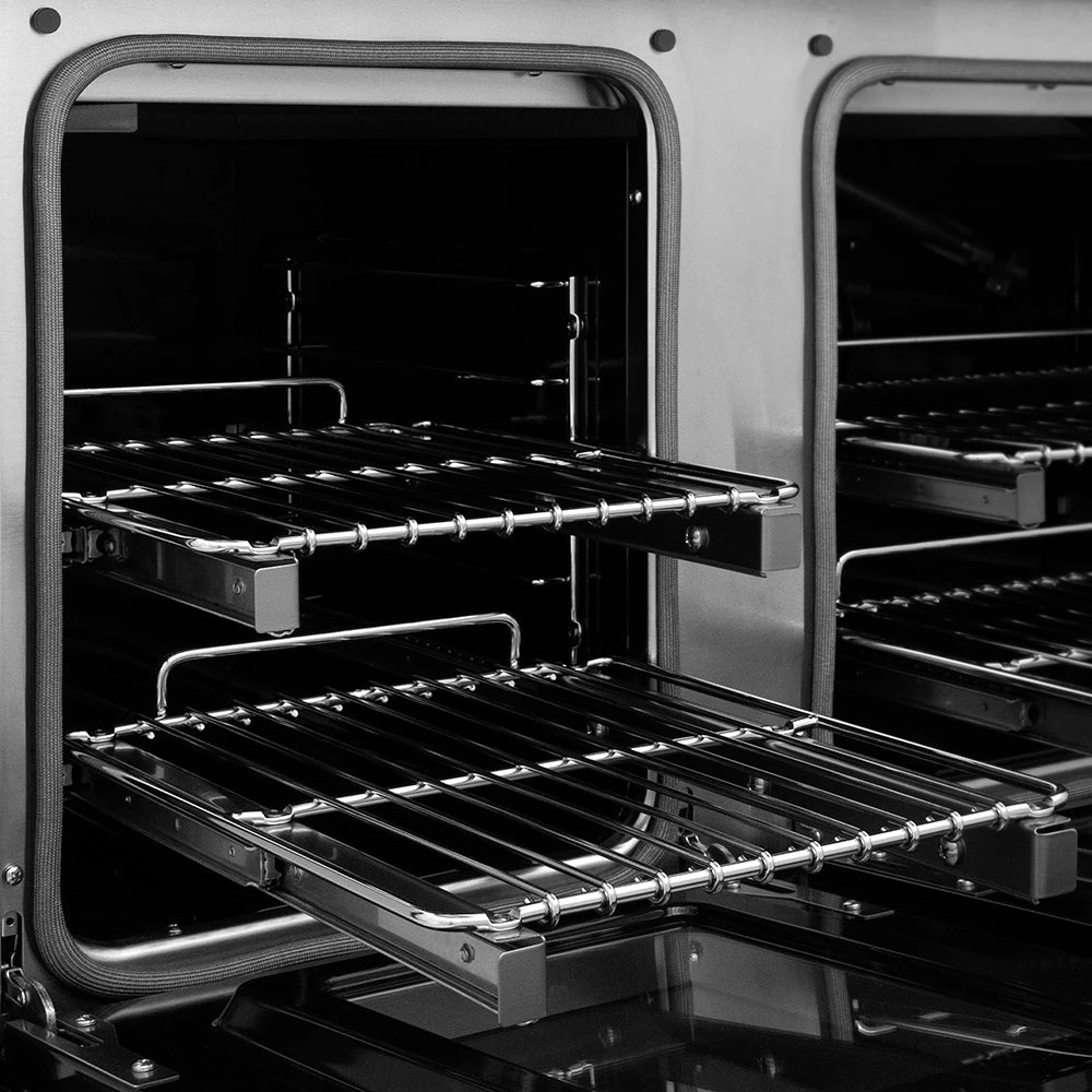 ZLINE Autograph Edition 48 In. 6.7 Cu. Ft. Paramount Gas Range With 8 Burner DuoPro™ Cooktop And Dual Ovens In Stainless Steel And Champagne Bronze Accents (PSGRZ-48-CB)(Zline Autograph Edition 48 Paramount Gas Range Duopro Stainless Steel Champagne Bronze Psgrz 48 Cb) 7 ZLINE Autograph Edition 48 In. 6.7 Cu. Ft. Paramount Gas Range With 8 Burner DuoPro™ Cooktop And Dual Ovens In Stainless Steel And Champagne Bronze Accents (PSGRZ-48-CB)(Zline Autograph Edition 48 Paramount Gas Range Duopro Stainless Steel Champagne Bronze Psgrz 48 Cb) - Image 7