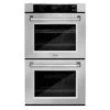 ZLINE 30 In. Professional True Convection Double Wall Oven With Air Fry And Self Clean In Stainless Steel (WAD-30)(Zline 30 Double Wall Oven Stainless Steel Wad 30)
