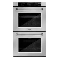 ZLINE 30 In. Professional True Convection Double Wall Oven With Air Fry And Self Clean In Stainless Steel (WAD-30)(Zline 30 Double Wall Oven Stainless Steel Wad 30)