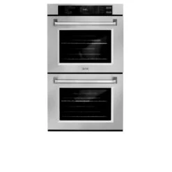 ZLINE 30 In. Professional True Convection Double Wall Oven With Air Fry And Self Clean In Stainless Steel (WAD-30)(Zline 30 Double Wall Oven Stainless Steel Wad 30) 23 ZLINE 30 In. Professional True Convection Double Wall Oven With Air Fry And Self Clean In Stainless Steel (WAD-30)(Zline 30 Double Wall Oven Stainless Steel Wad 30) -Zline Oven Shop zline professional stainless steel wall oven WAD 30 front dfedc9c8 3777 4d9b 8e91 97cf71b05846